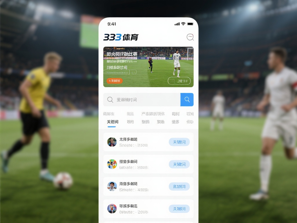 深入探索333体育比赛:搜索功能教程与实用技巧详解 首先,您需要明确自己的需求。例如,您是想查询即将开