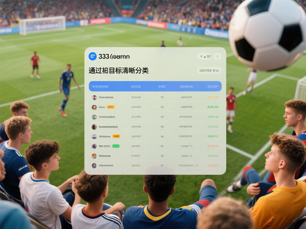 通过把目标清晰分类，可以在333体育平台的用户数据