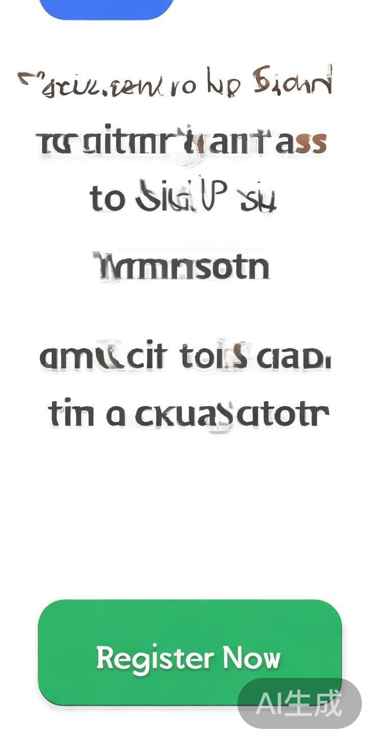 进入首页后，页面显著位置一般会有“注册”或“立即注